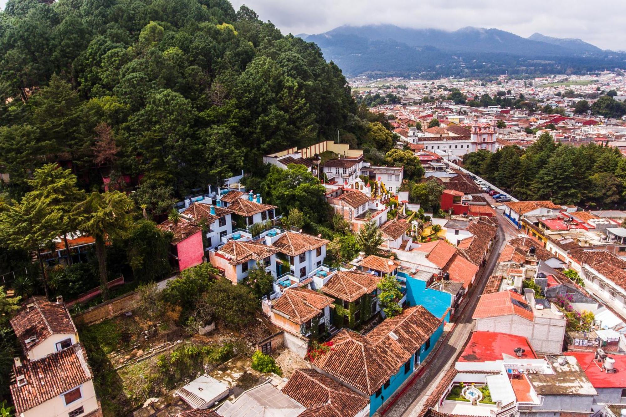 Santuario Las Escaleras San Cristóbal de Las Casas Exteriör bild